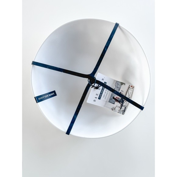 4 Rae Dunn DEVOUR Salad Soup Oversized Bowls MELAMINE Enchante 9" New RARE - Picture 6 of 6